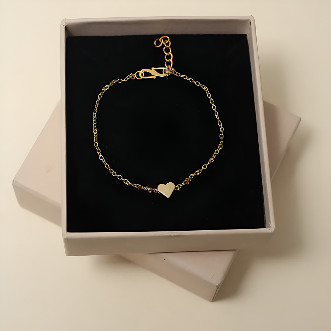 Palmer Gold-Tone Love Bracelet with Pearl Accent – Korean Design OSL24