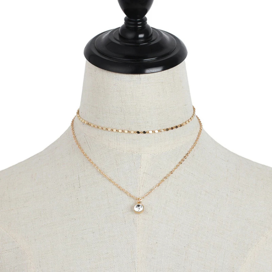 Mia Gold-Tone Pearl Pendant Necklace OSL23