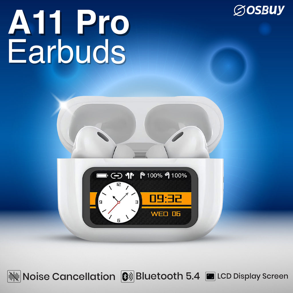 A11 PRO 2 LCD Touch Screen in-Ear Earbuds