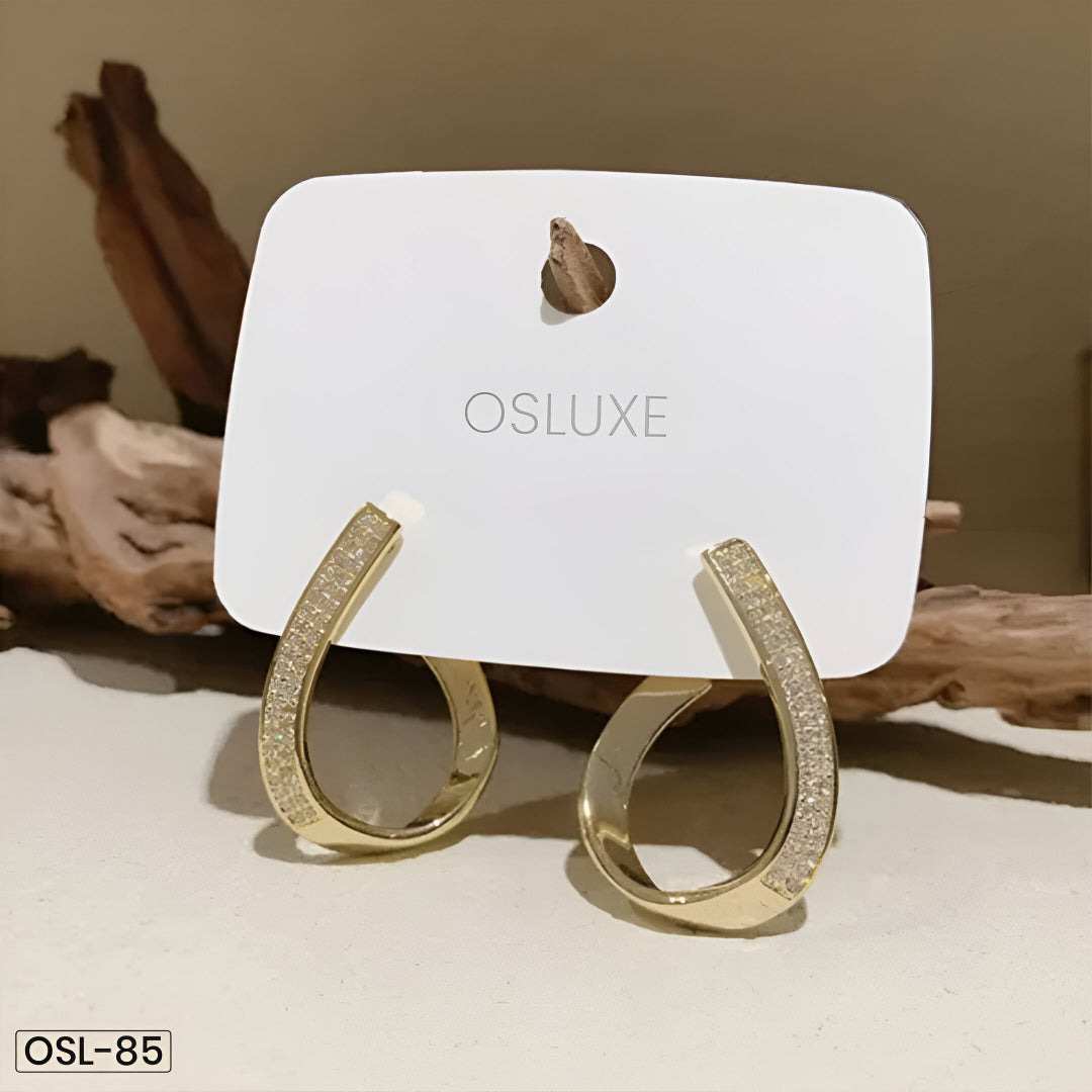 KOREANTEAR DROP EARINGS-OSL85