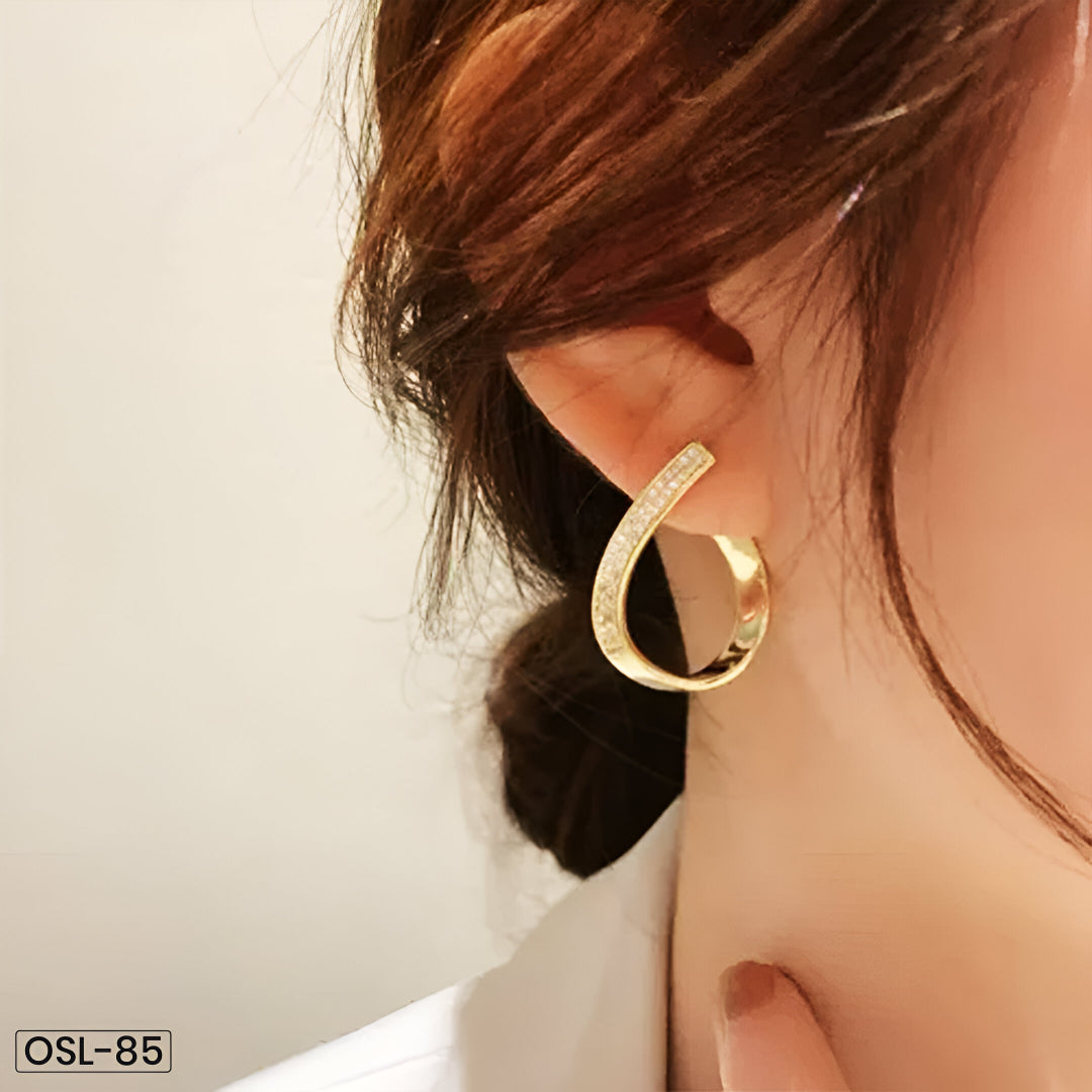 KOREANTEAR DROP EARINGS-OSL85