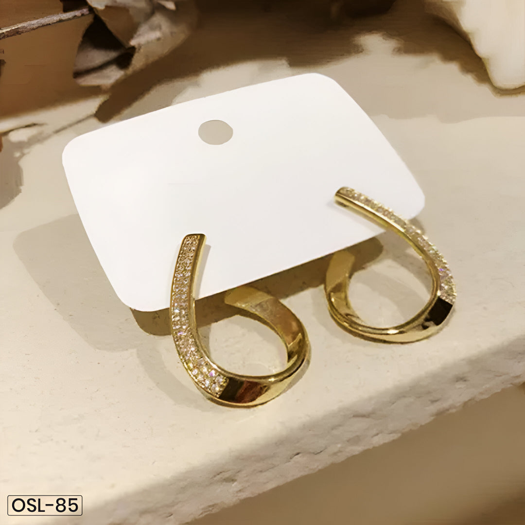 KOREANTEAR DROP EARINGS-OSL85