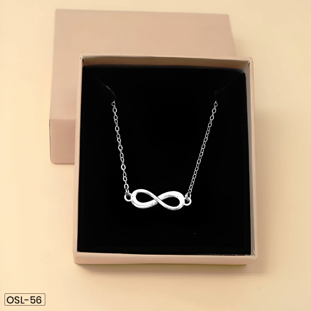 Infinity Silver Necklace-OSL56